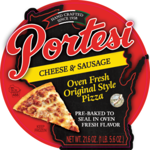 Portesi Original Style Pizza - Sausage & Cheese