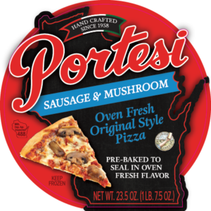 Portesi Original Style Pizza - Sausage & Mushroom