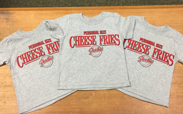 Personal Size Cheese Fries Tee
