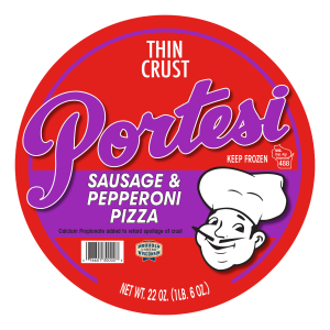 Thin Crust - Sausage & Pepperoni