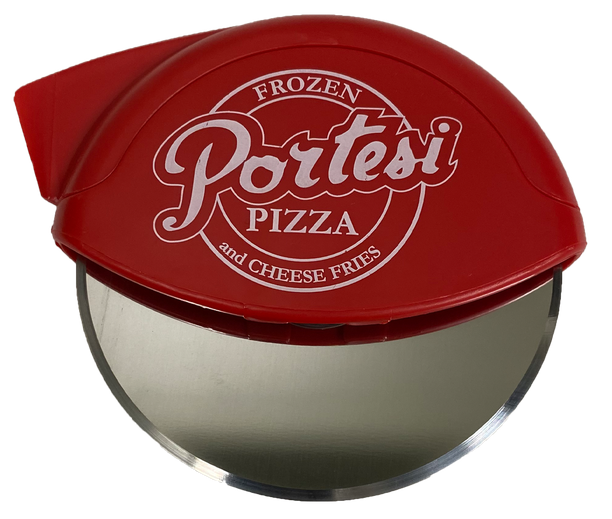 Steel Handheld Pizza Cutter Portesi Italian Foods