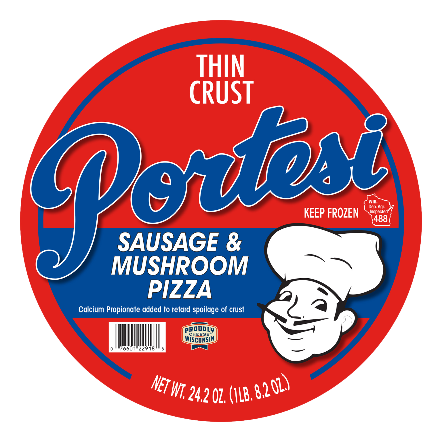 Thin Crust Cheese Fries Portesi Italian Foods