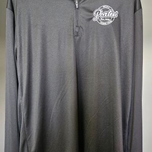 Portesi Quarter Zip Long Sleeve with Logo